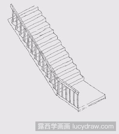 请问梯子怎么画图(请问梯子怎么画图纸)