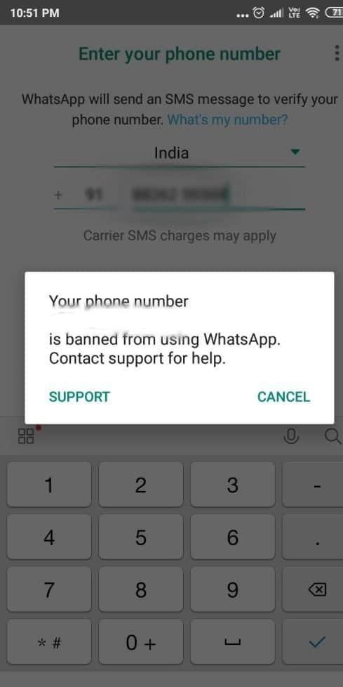 whatsapp无法发送sms验证短信(whatsapp我们无法发送sms短信至您的电话号码)