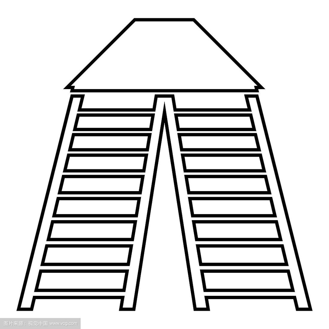 梯子图片卡通画(梯子图片卡通画大全)