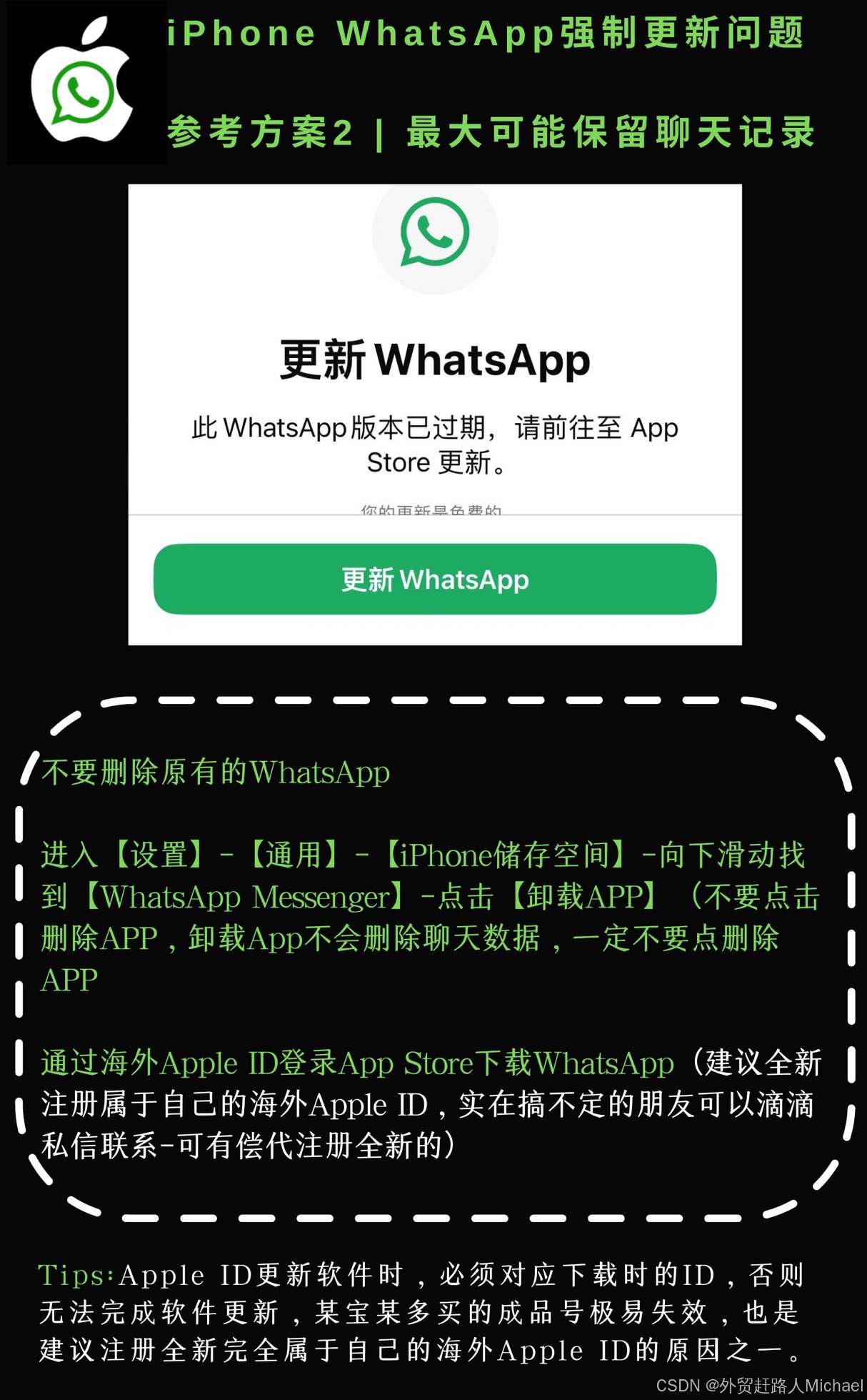 whatsapp下载不了怎么办(为什么whatsapp下载了打不开)